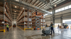 Warehouse cleaning