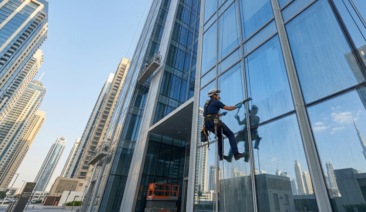 glass and facade cleaning page