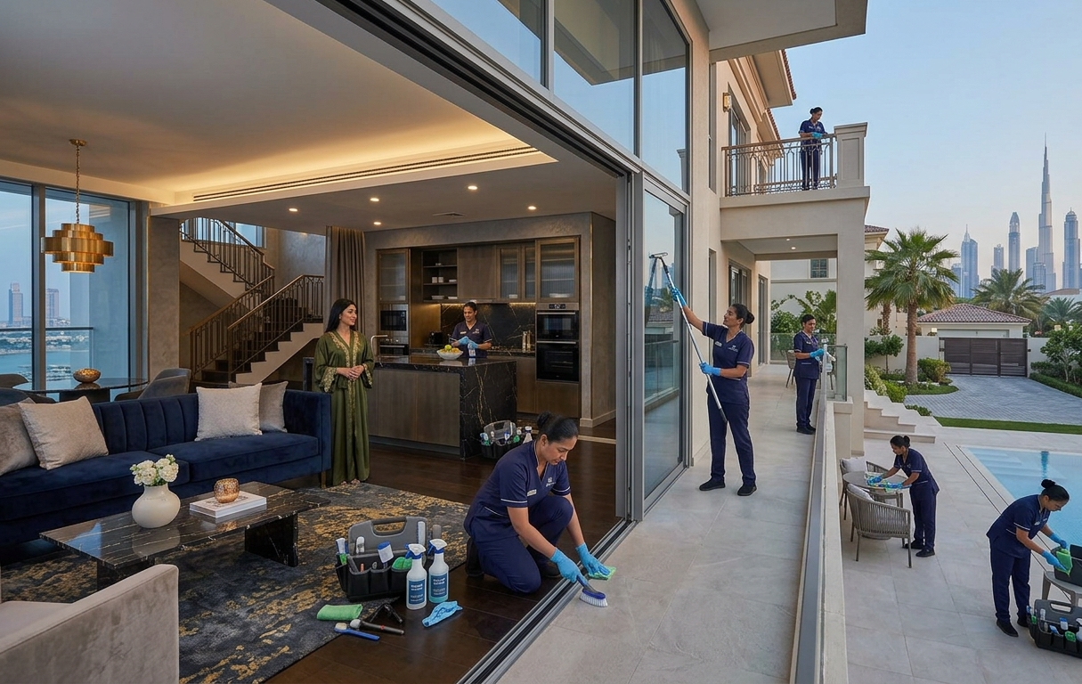 Villa Deep Cleaning Services