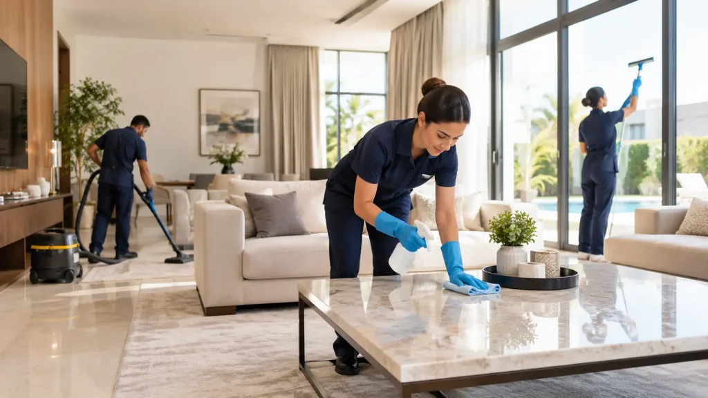 Complete Villa Cleaning for a Fresh Space | Deep Cleaning Services Dubai